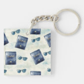 Paris is Always A Good Idea Passport キーホルダー (裏面)