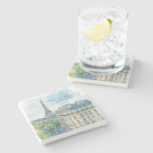 Paris is Always A Good Idea Passport ストーンコースター (横)