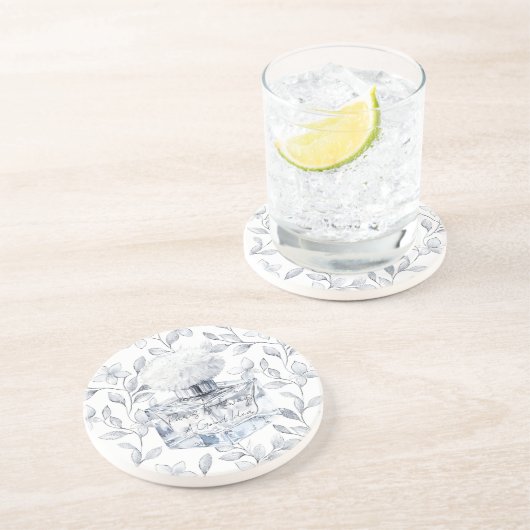 Paris is always a good idea perfume leaves コースター (側面)