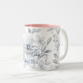 Paris is always a good idea perfume leaves ツートーンマグカップ (正面右)