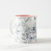 Paris is always a good idea perfume leaves ツートーンマグカップ (正面左)