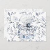 Paris is always a good idea perfume leaves ポストカード (正面/裏面)