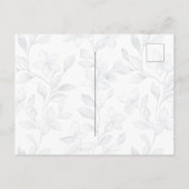 Paris is always a good idea perfume leaves ポストカード (裏面)