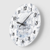 Paris is always a good idea perfume leaves ラージ壁時計 (傾斜)