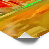 Paris, la Place des Abbesses ポスター (コーナー)