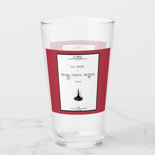 Paris La Tour Eiffel Eiffelturm Eiffel tower タンブラーグラス (正面)