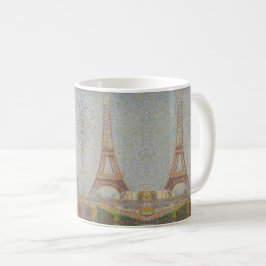Paris – La Tour Eiffel – Georges Seurat 1889 コーヒーマグカップ