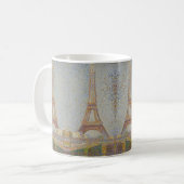 Paris – La Tour Eiffel – Georges Seurat 1889 コーヒーマグカップ (正面左)