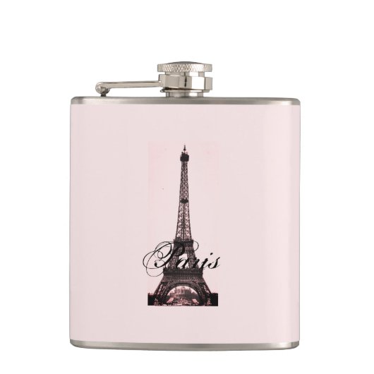 Paris – La Tour Eiffel pastel Eifelturm フラスク (正面)