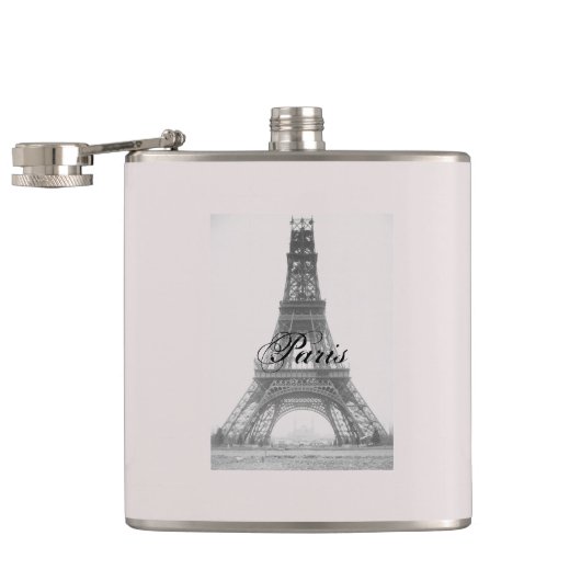 Paris – La Tour Eiffel pastel Eifelturm フラスク (オープン)