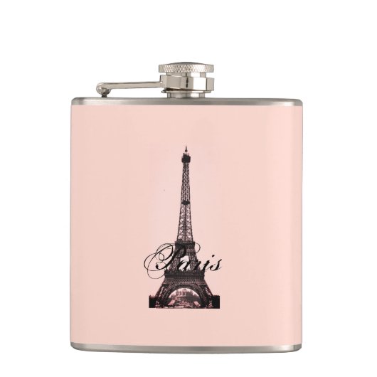 Paris – La Tour Eiffel pastel Eifelturm フラスク (正面)