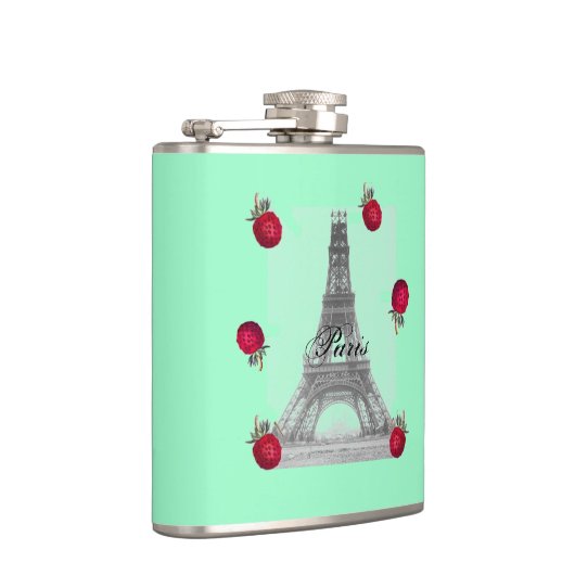 Paris – La Tour Eiffel pastel Eifelturm Strawberry フラスク (右)
