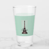 Paris – La Tour Eiffel pastel Eiffelturm タンブラーグラス (裏面)