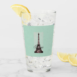 Paris – La Tour Eiffel pastel Eiffelturm タンブラーグラス