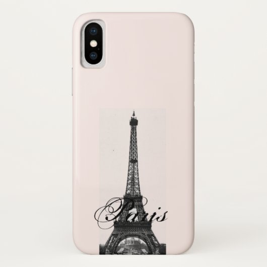 Paris – La Tour Eiffel pastel Eiffelturm Case-Mate Case-Mate iPhoneケース (裏面)