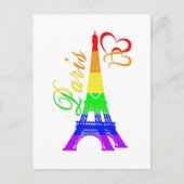 Paris  | LGBTQ+ Pride ポストカード (正面)