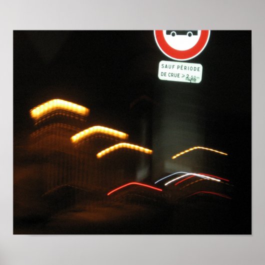 "Paris Life" （パリ，フランス） - ポスター (正面)