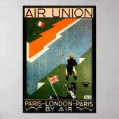 Paris - London - Paris by Air ポスター (正面)