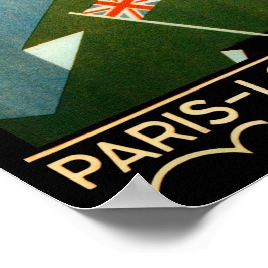 Paris - London - Paris by Air ポスター (角)