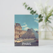 Paris Louvre ポストカード (スタンド正面)