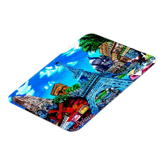 Paris Magnet Souvenir マグネット (左側)