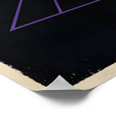 Paris Masters Wall Art Indoor Tennis Court Graphic ポスター (角)