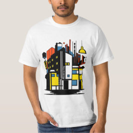 paris mondrian city jnf tシャツ