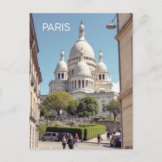 Paris Montmartre ポストカード (正面)