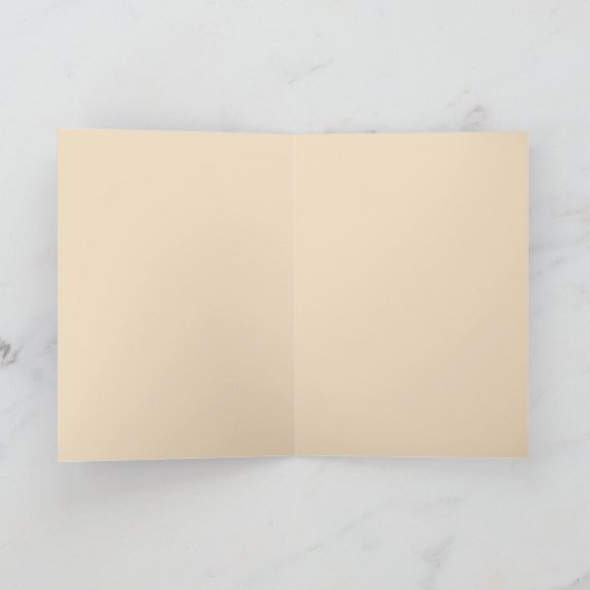 Paris Morning Coffee Elegance カード (内部)