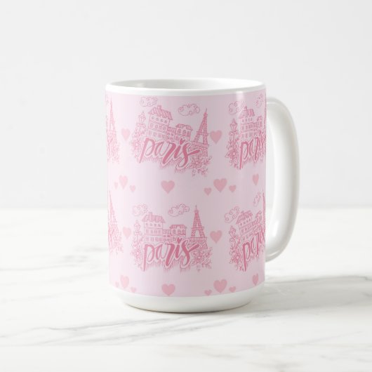 Paris Mug コーヒーマグカップ (正面右)