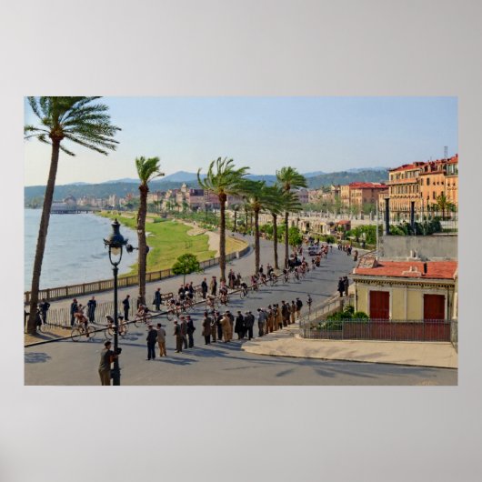 Paris Nice Cycling Riders In Nice March 19 1933 ポスター (正面)