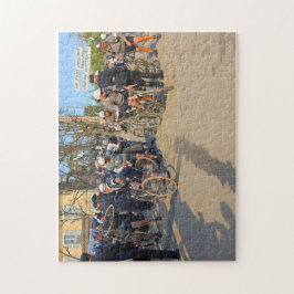 Paris-Nice Cyclists Auxerre Yonne France 1933 ジグソーパズル