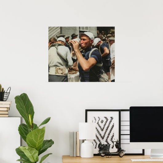 Paris-Nice Inaugural Winner Alphonse Schepers ポスター (ホームオフィス)