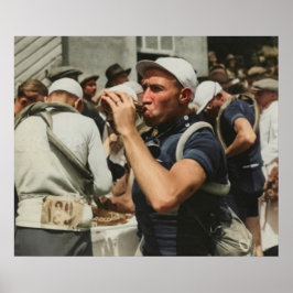 Paris-Nice Inaugural Winner Alphonse Schepers ポスター