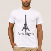 Paris nights tシャツ (正面)