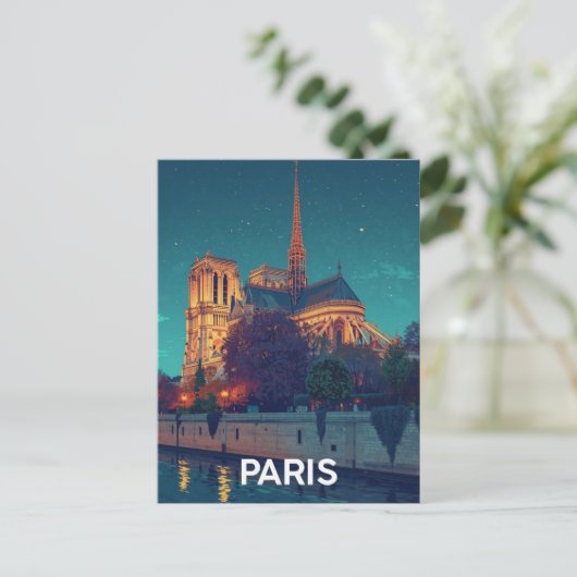 Paris Notre Dame ポストカード (スタンド正面)