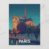 Paris Notre Dame ポストカード (正面)