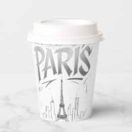 Paris On The Rocks Paper Cup 紙コップ