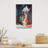 Paris Painting France Travel Poster French Art ポスター (キッチン)