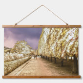 Paris Palais Royal Garden 吊り下げ型タペストリー (正面)