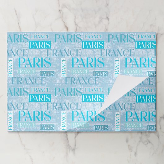 Paris Paper Placemats ペーパーパッド (折り畳み)