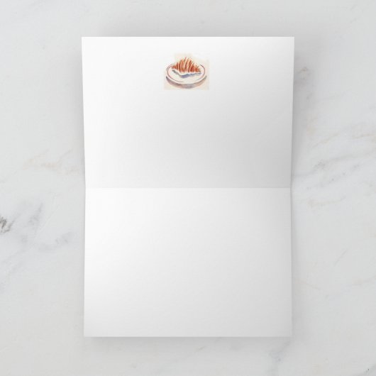 Paris Petit Dejeuner カード (内部)