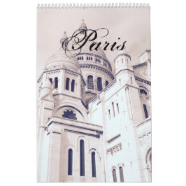 Paris Photography Montmartre Sacré-Coeur Fotokunst カレンダー