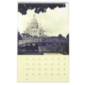 Paris Photography Montmartre Sacré-Coeur Fotokunst カレンダー (1月 2027)