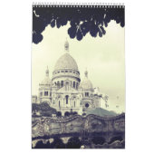 Paris Photography Montmartre Sacré-Coeur photo art カレンダー (1月 2026)