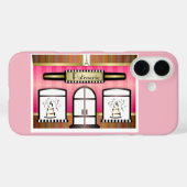 Paris Pink French Patisserie Case-Mate iPhoneケース (裏面 (横))