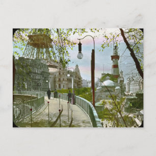 Paris PostCardで歩道を移動する ポストカード