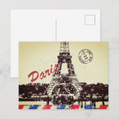 Paris Postcard シーズンポストカード (正面/裏面)