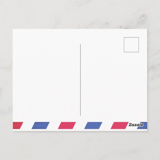 Paris Postcard ポストカード (裏面)