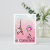 Paris Postcard ポストカード (スタンド正面)